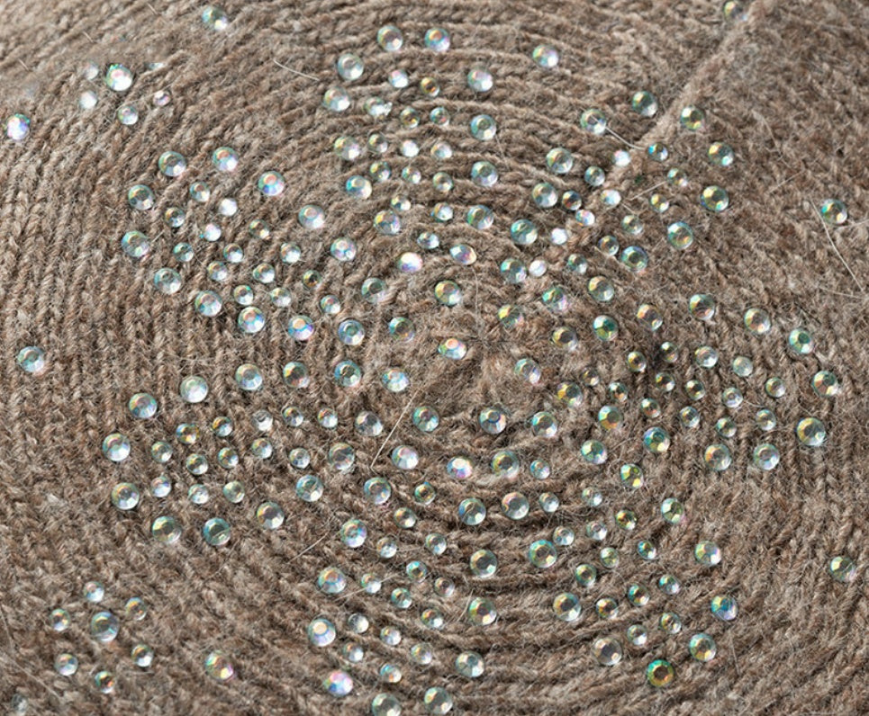 Wool warm beret