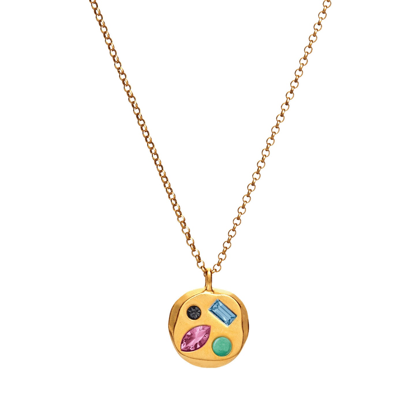 Colorful Zircon Mom Necklace December Birthday Stone Valentine's Day Gift Gifts For Moms Necklace