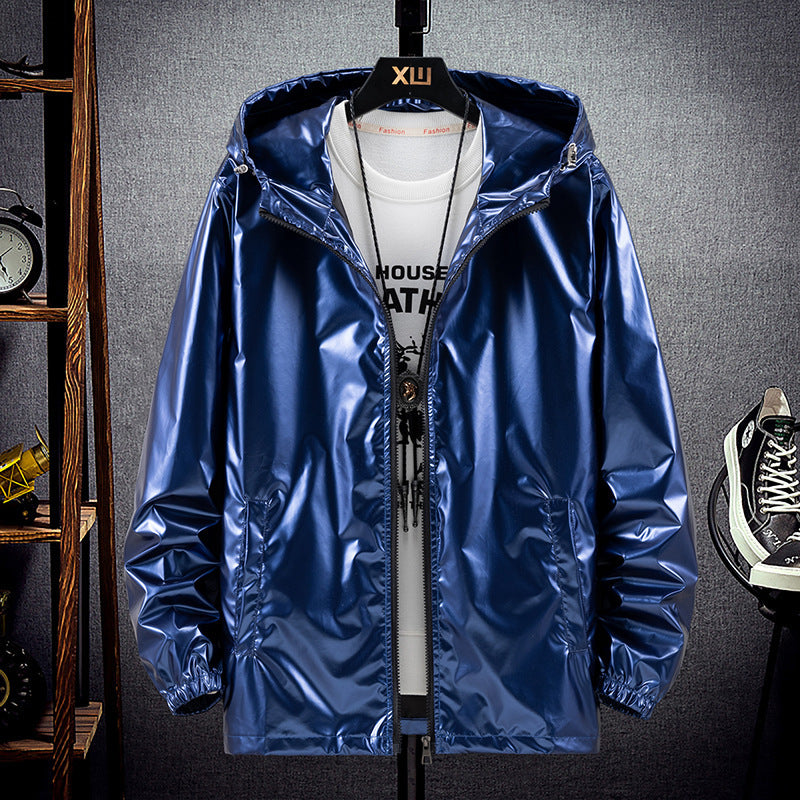 Men's Fashionable Casual Thin Hooded Top