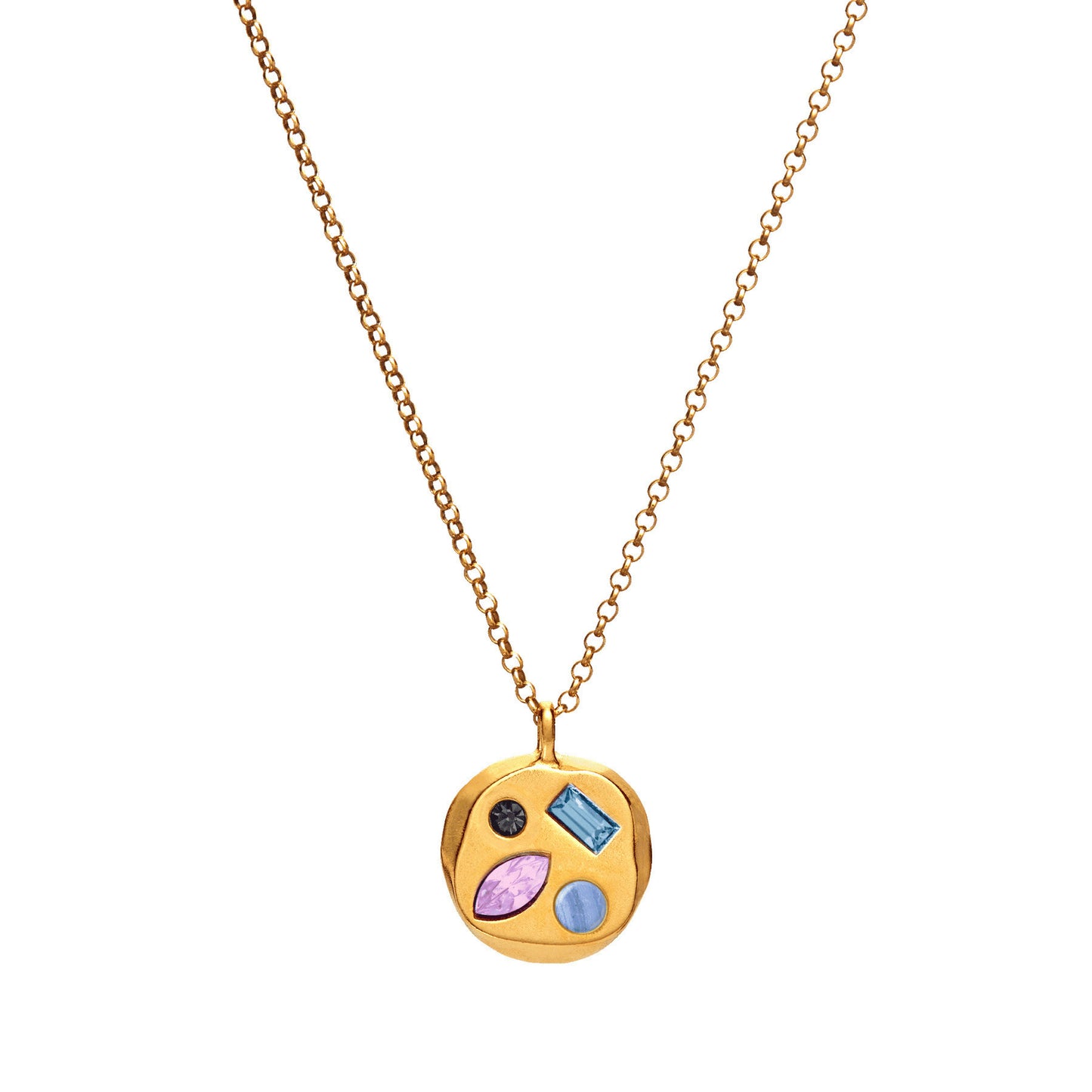 Colorful Zircon Mom Necklace December Birthday Stone Valentine's Day Gift Gifts For Moms Necklace