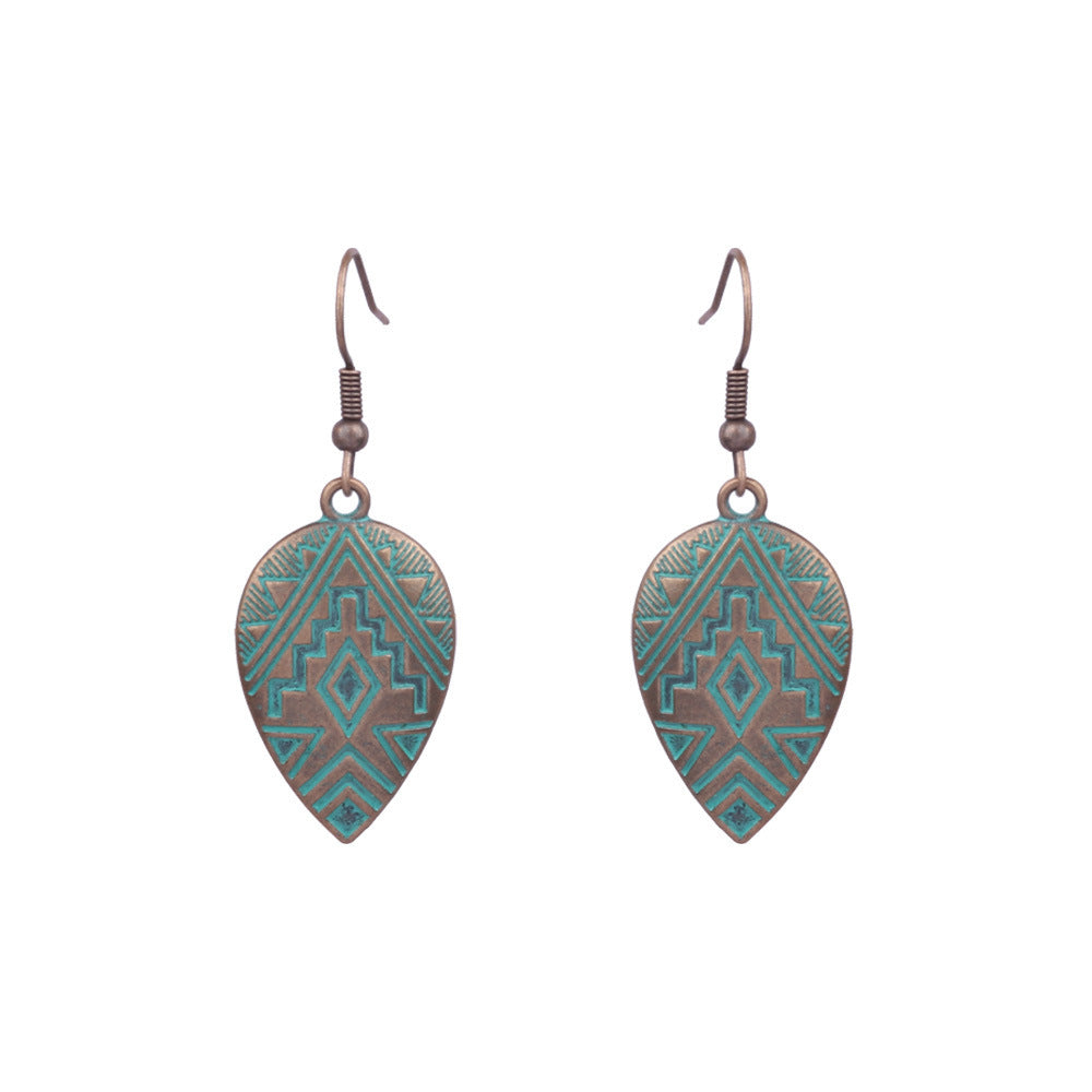 Bohemian Hollow Stud Earrings Women