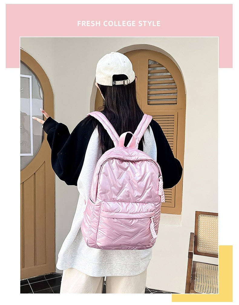 Fashion Large Capacity Cotton Backpack