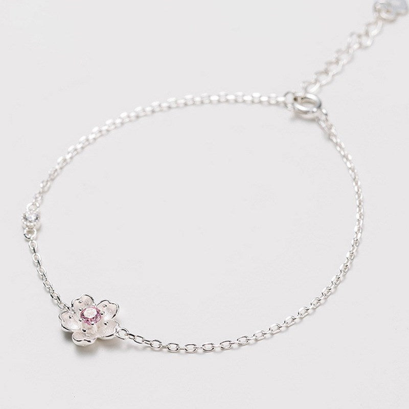 Sweet Flowers Simple Personality Student Girlfriends Jewelry