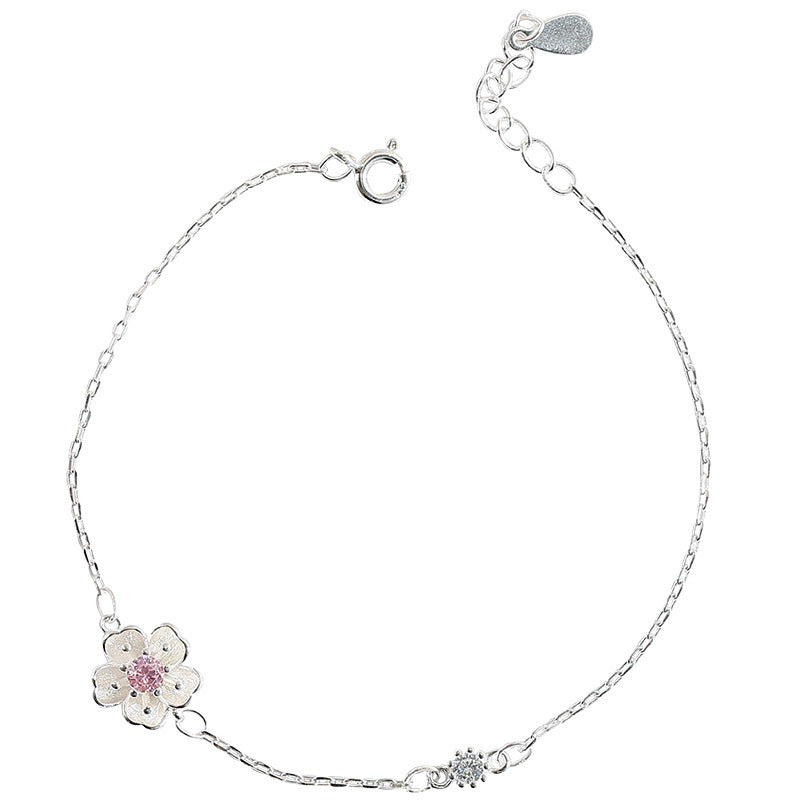 Sweet Flowers Simple Personality Student Girlfriends Jewelry