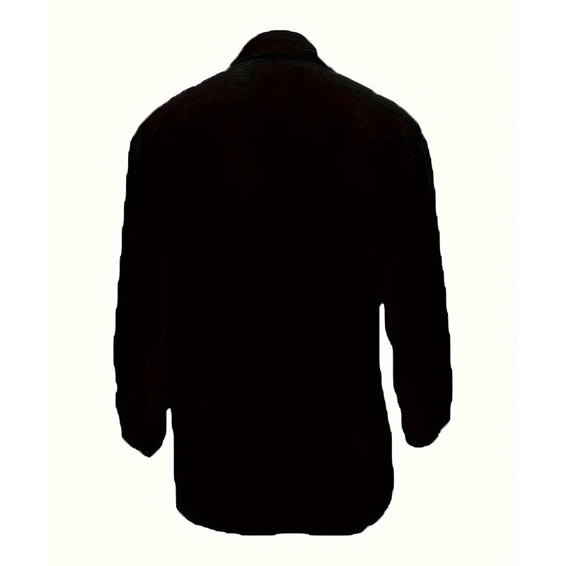 Women's Simple Button Front Shirt, Elegant Long Sleeve Solid Color Shirt Tops