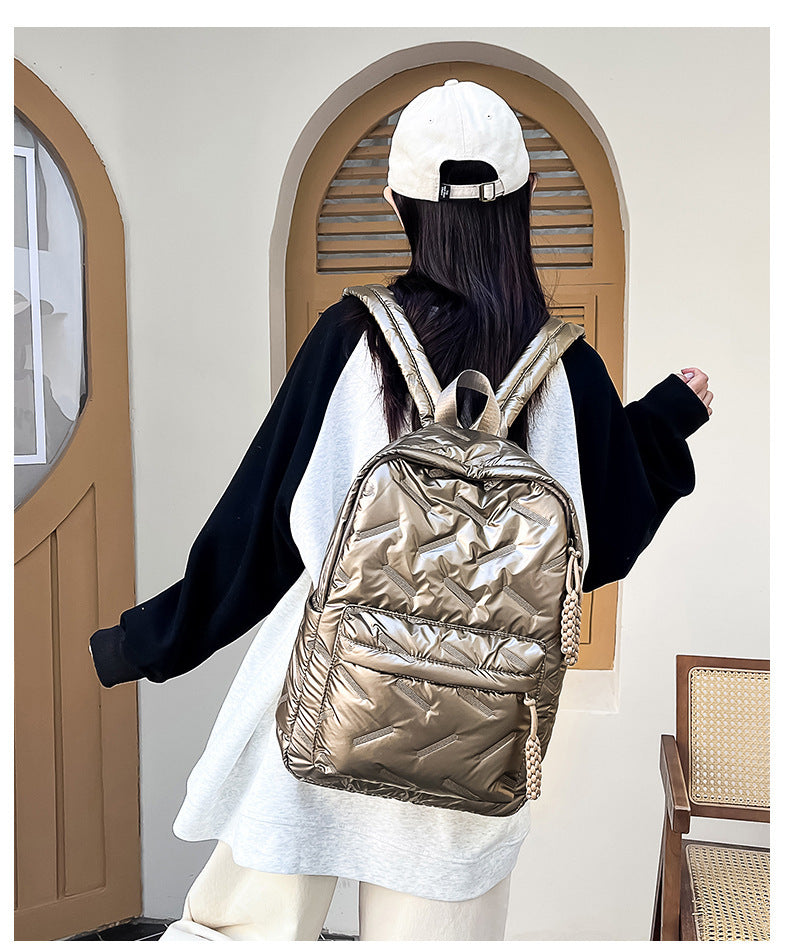 Fashion Large Capacity Cotton Backpack