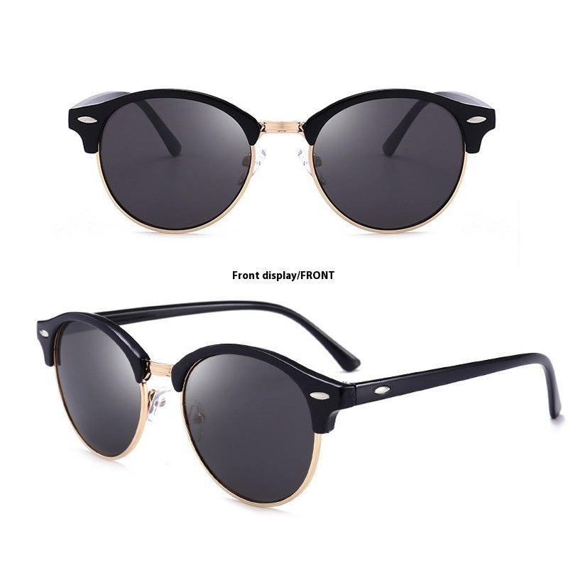 Fashion Polarized Retro Trendy Metal Glasses