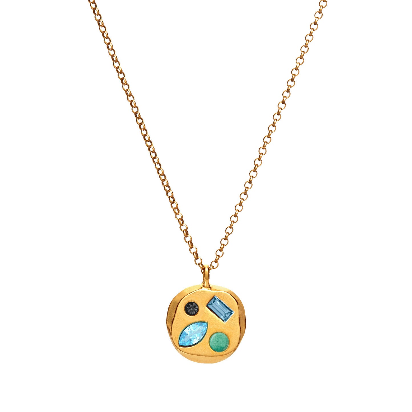 Colorful Zircon Mom Necklace December Birthday Stone Valentine's Day Gift Gifts For Moms Necklace