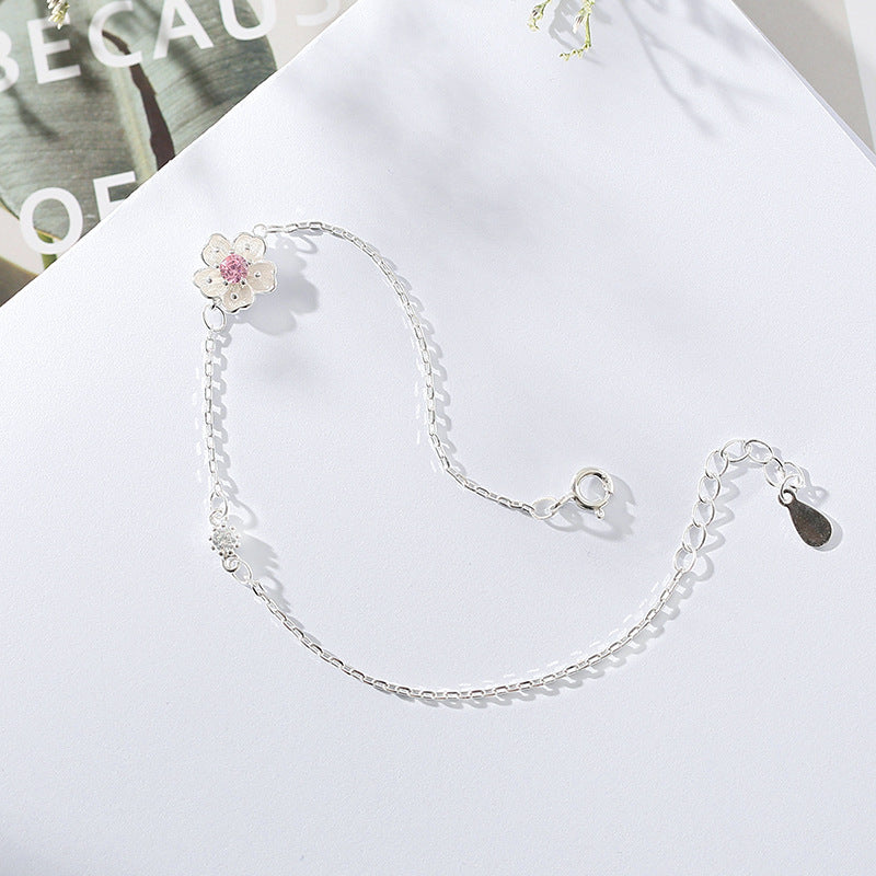 Sweet Flowers Simple Personality Student Girlfriends Jewelry