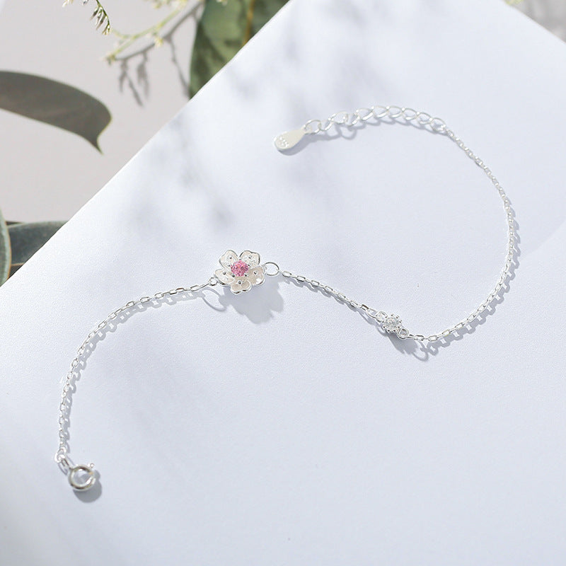 Sweet Flowers Simple Personality Student Girlfriends Jewelry