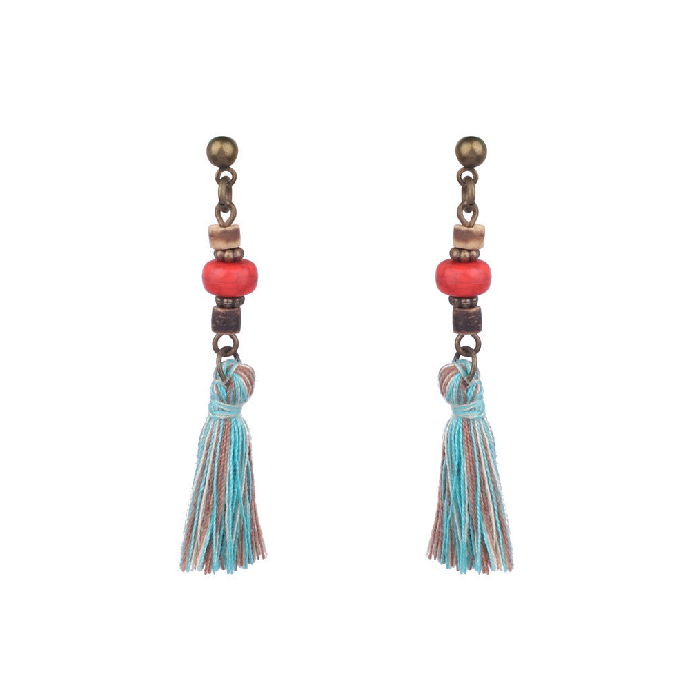 Bohemian Hollow Stud Earrings Women