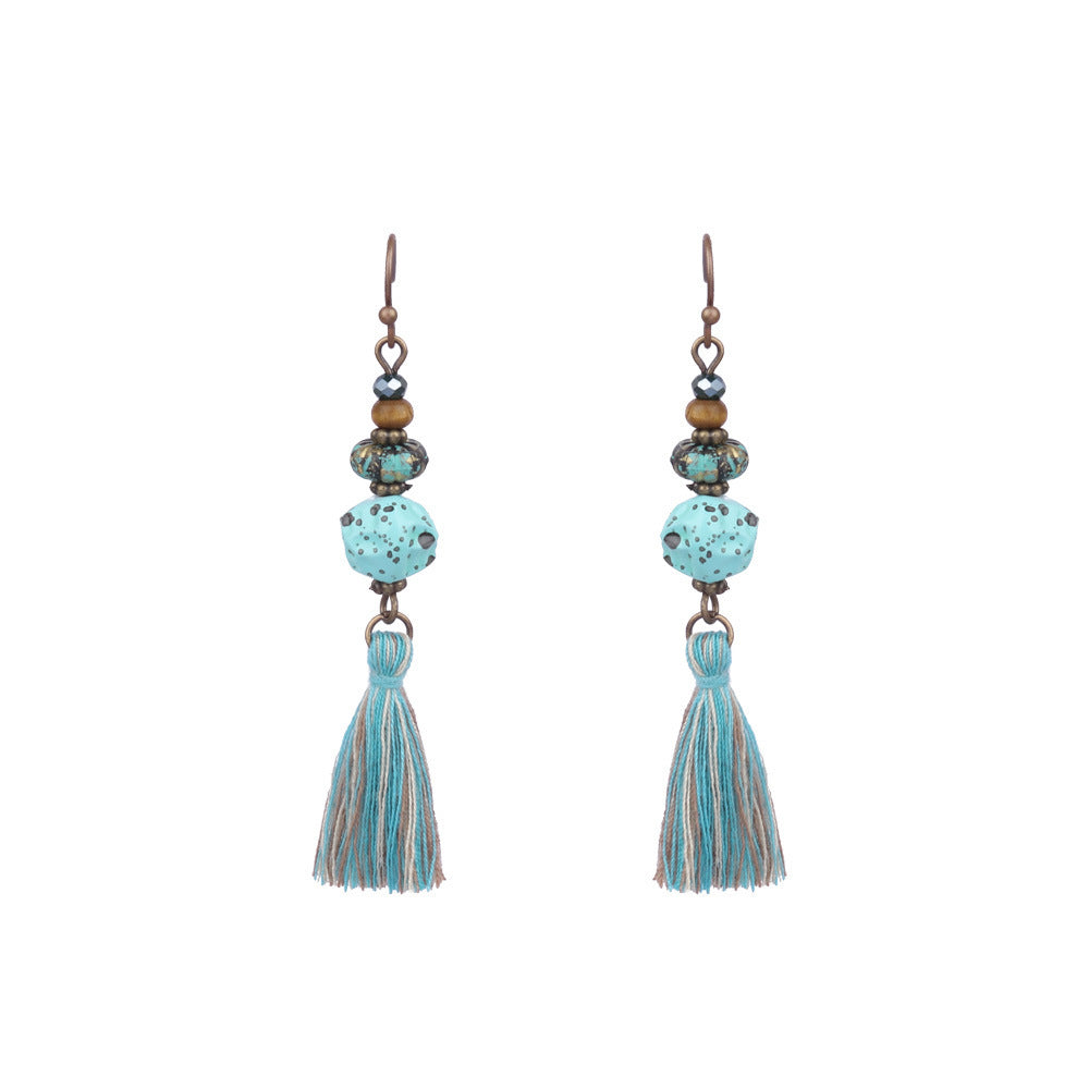 Bohemian Hollow Stud Earrings Women