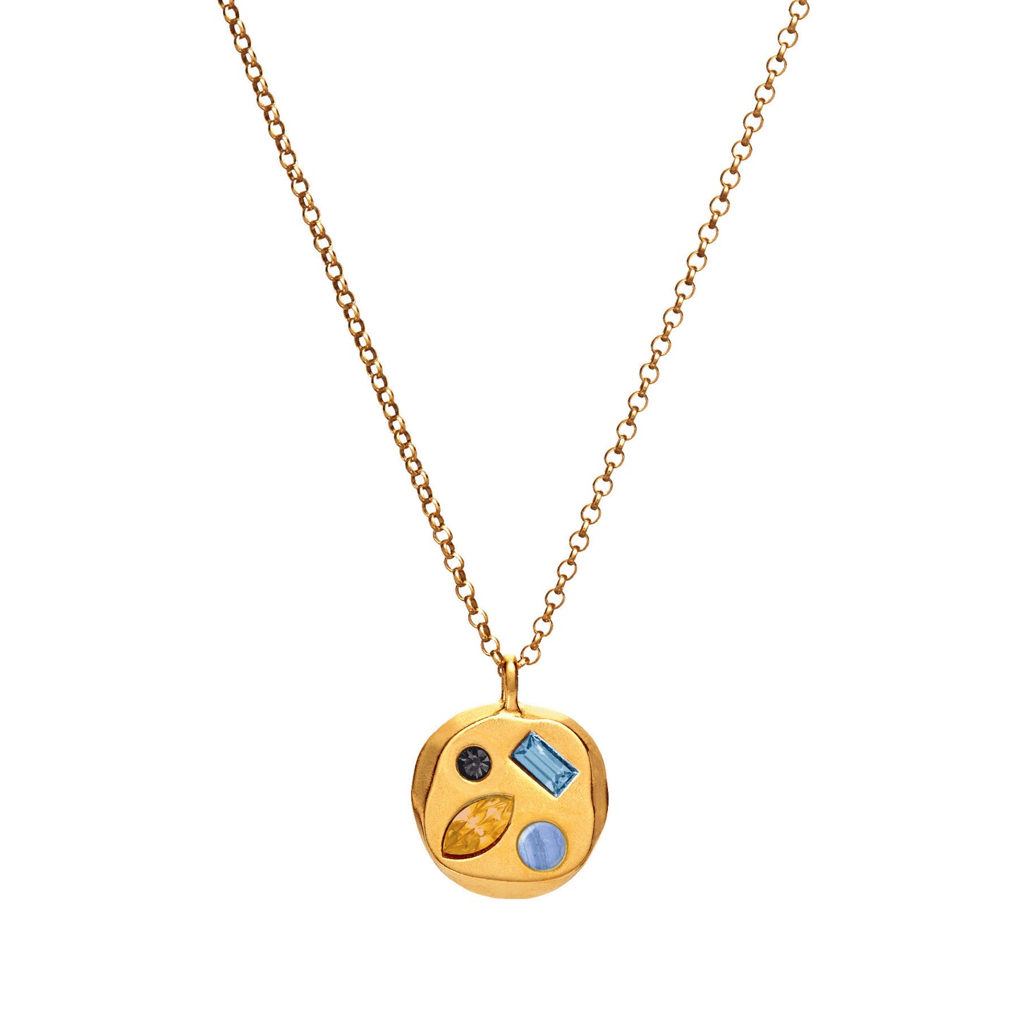 Colorful Zircon Mom Necklace December Birthday Stone Valentine's Day Gift Gifts For Moms Necklace