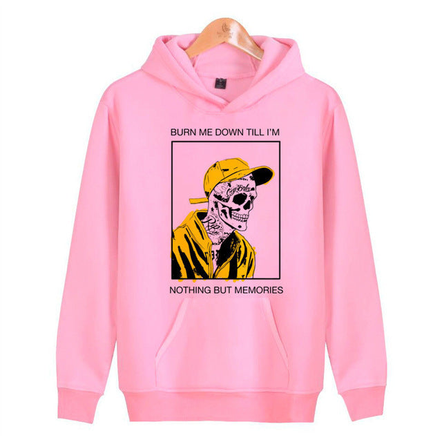 Loose Hooded Lovers Sweatshirt