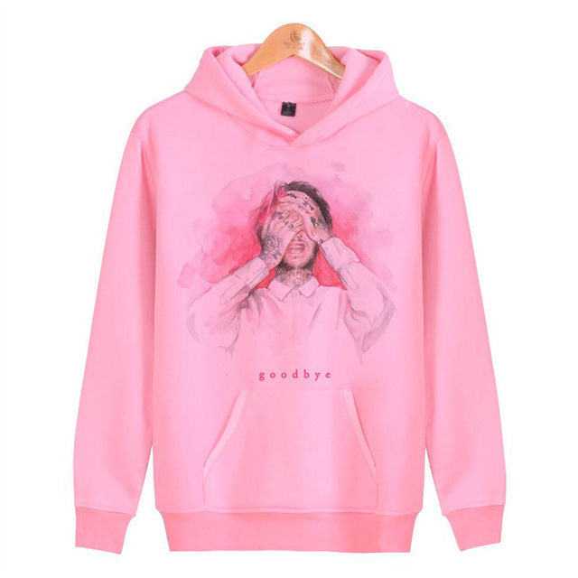 Loose Hooded Lovers Sweatshirt