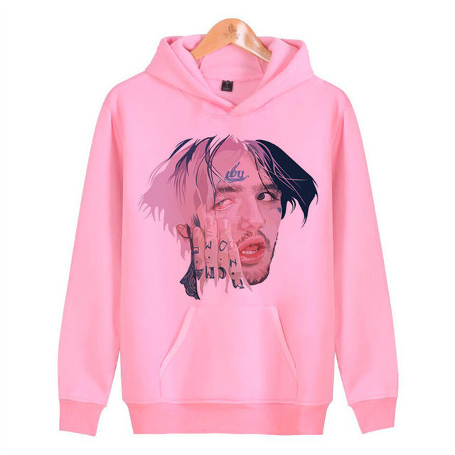 Loose Hooded Lovers Sweatshirt