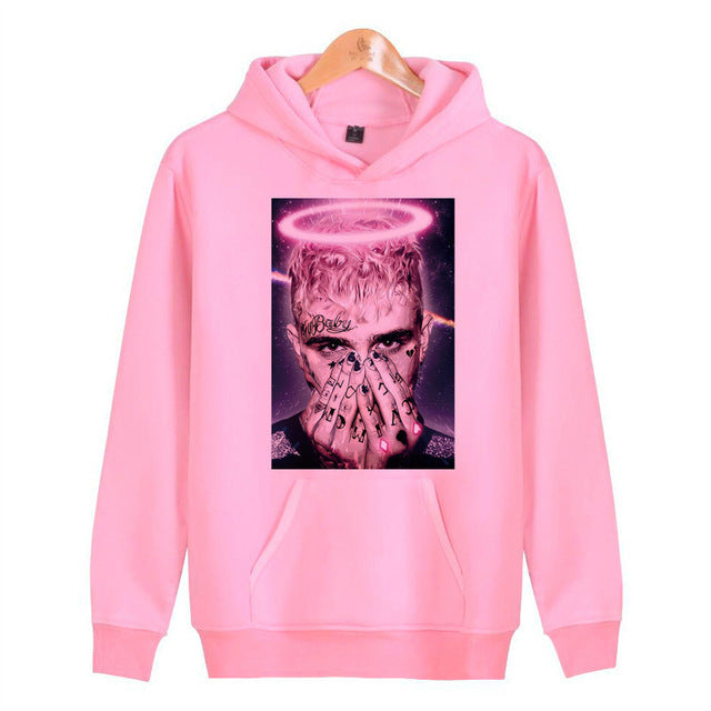 Loose Hooded Lovers Sweatshirt