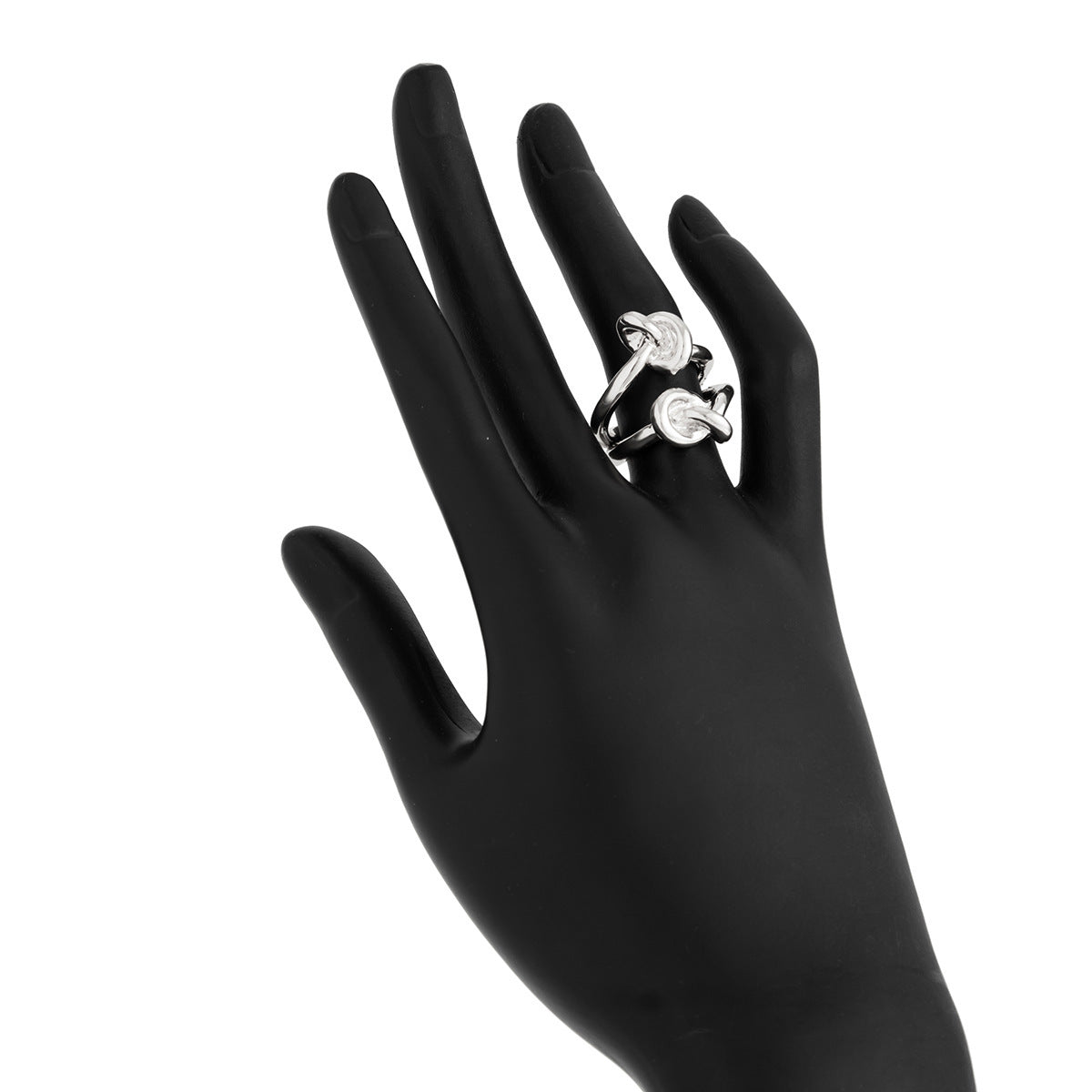 European And American Irregular Metal Ring