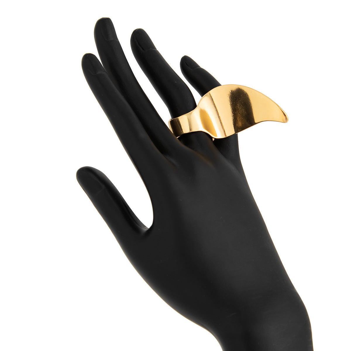 European And American Irregular Metal Ring