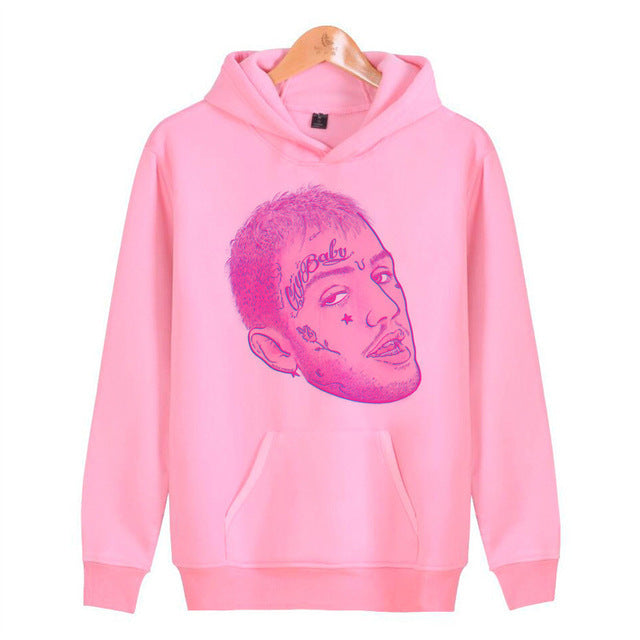 Loose Hooded Lovers Sweatshirt