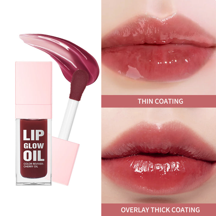 Lip Oil Suit Nourishing Moisturizing Full Lips Mirror Water Light