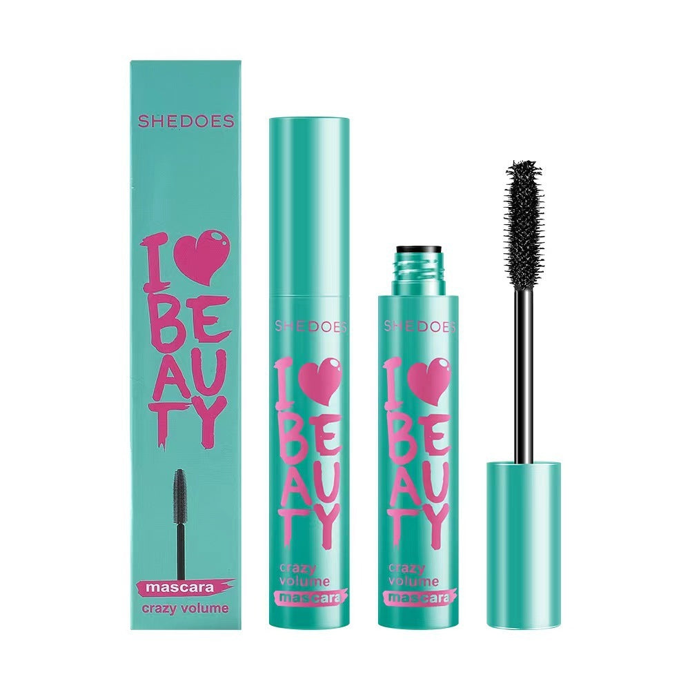 Waterproof Thick Lengthened Not Smudge Large Capacity Four-color Mascara