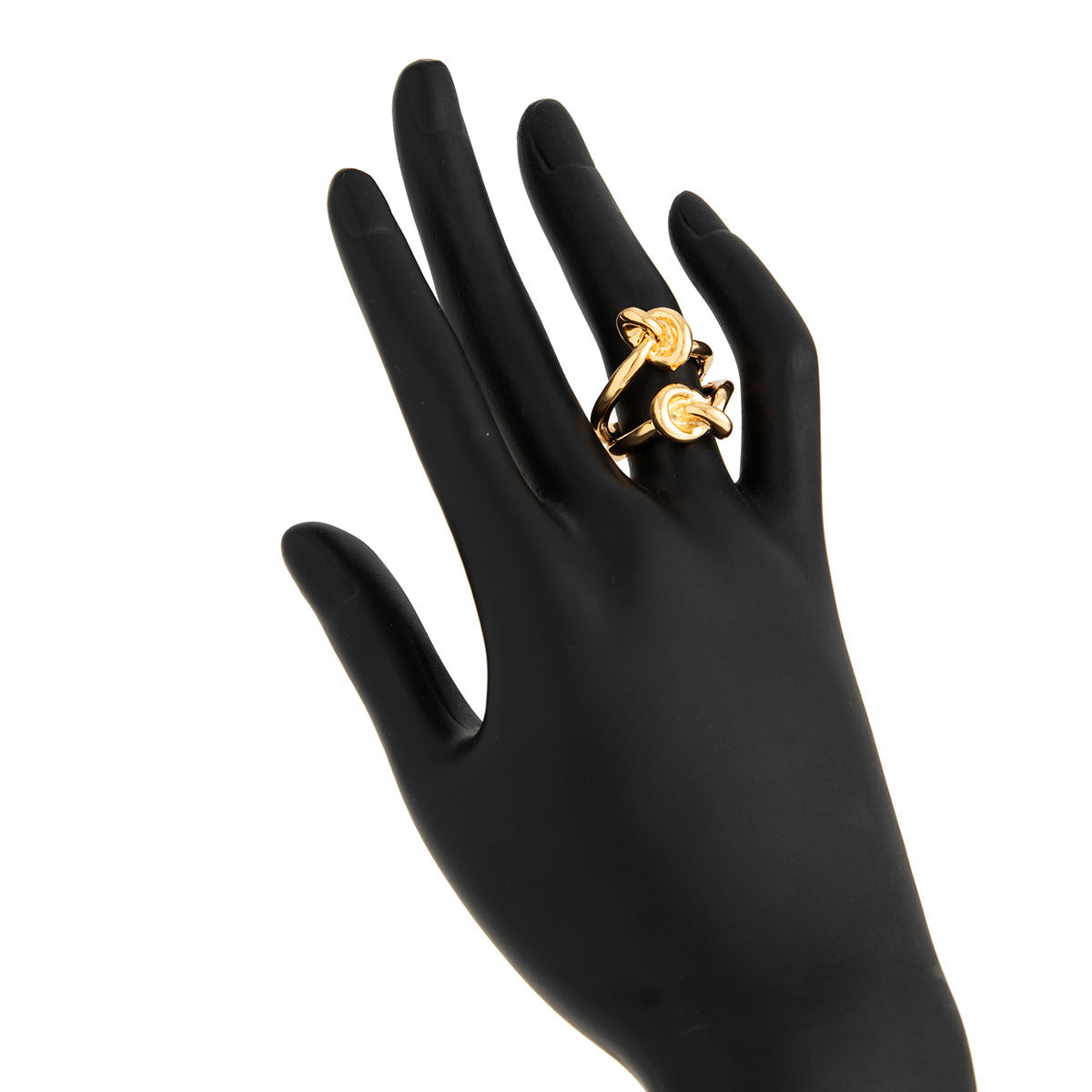 European And American Irregular Metal Ring