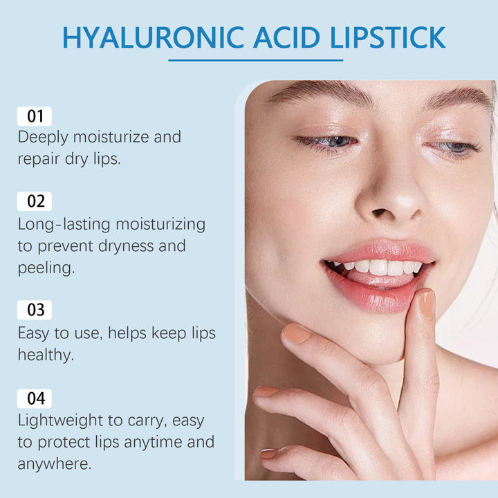 Hyaluronic Acid Lipstick Care Gloss Moisturizing