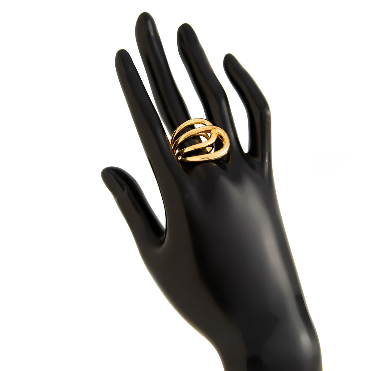 European And American Irregular Metal Ring