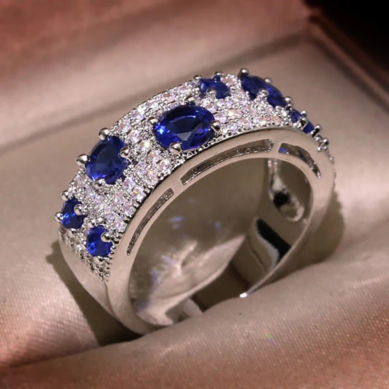 Natural Moissanite Ring Size Dispersion
