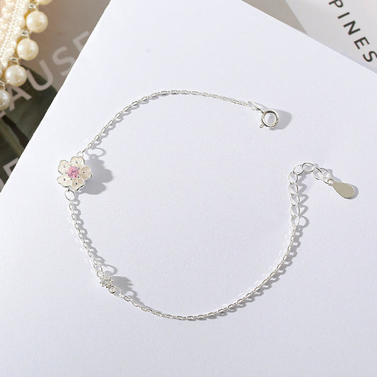 Sweet Flowers Simple Personality Student Girlfriends Jewelry