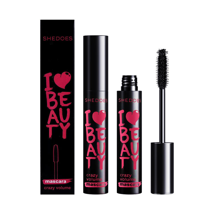 Waterproof Thick Lengthened Not Smudge Large Capacity Four-color Mascara